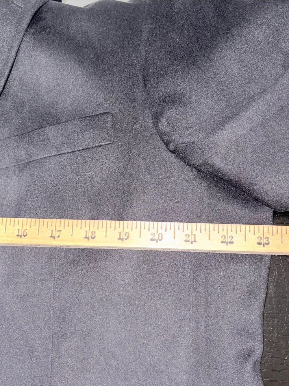 Joseph & Feiss Men’s 44T Black Microfiber Suede Feel 3-Button Blazer Sport Coat